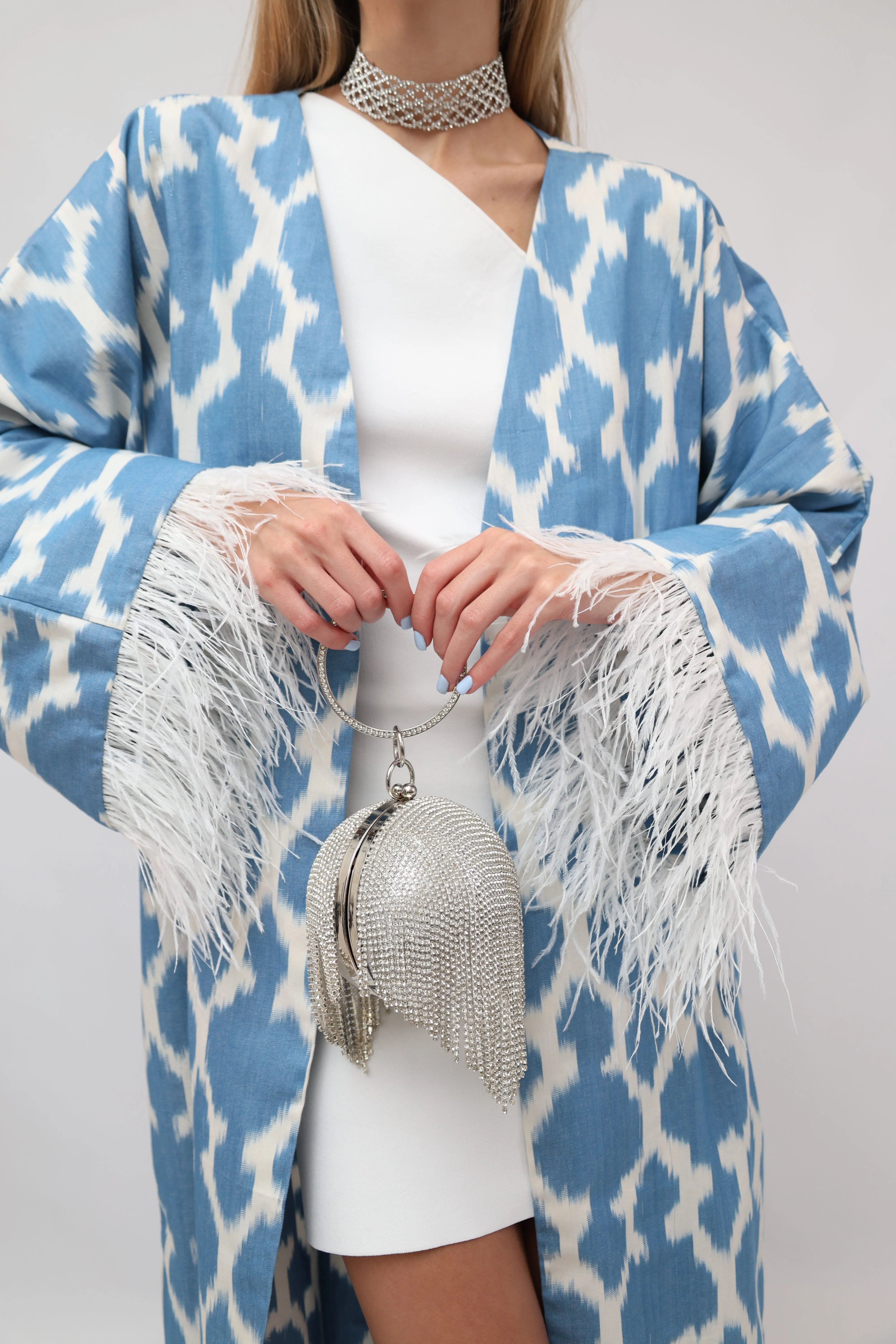 100% Cotton Kimono “Calm Lagoon”