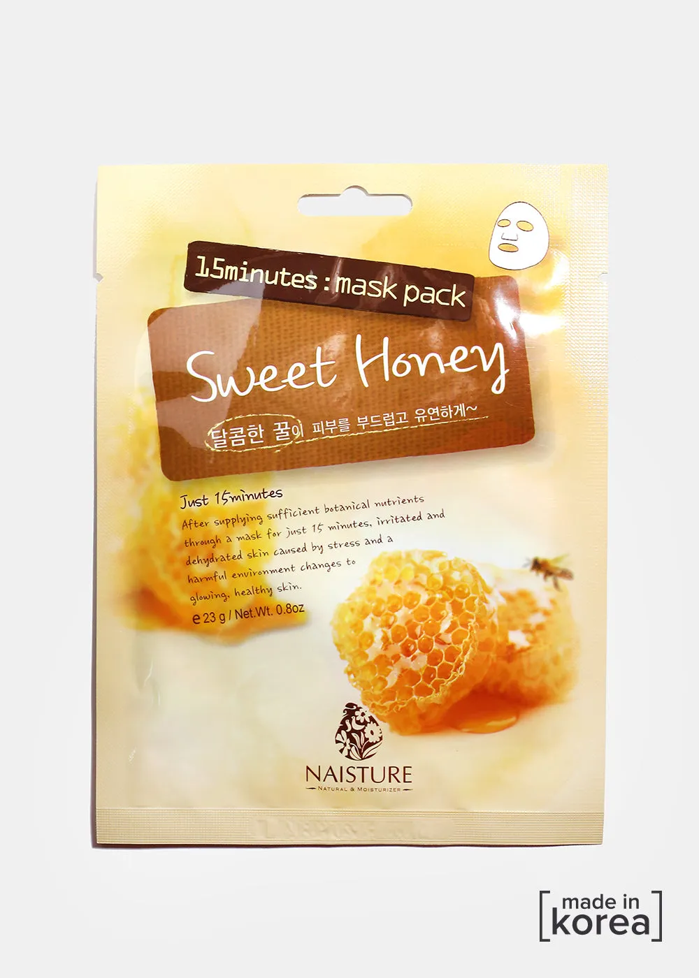 15-Minute Facial Mask - Sweet Honey