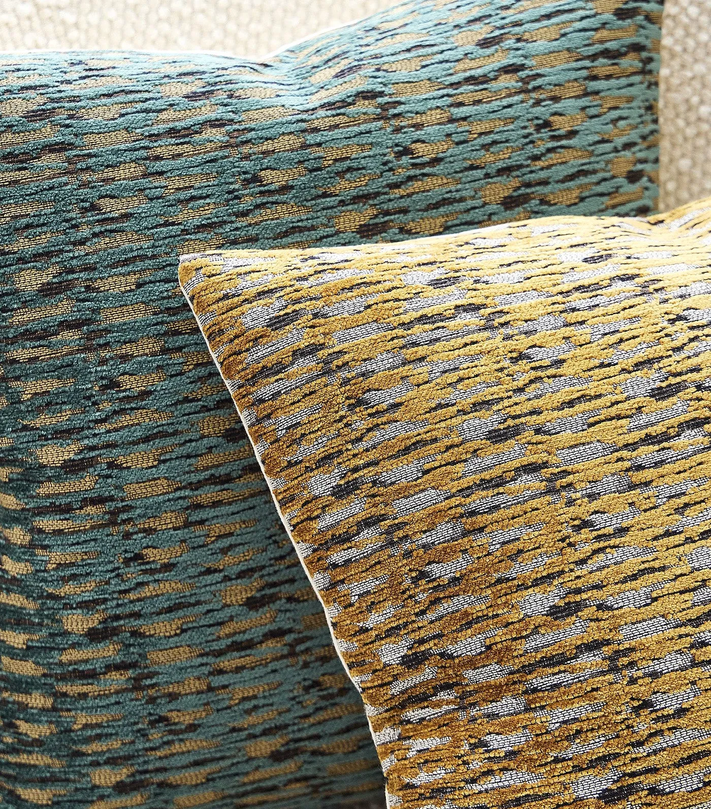 Abstract Linear Chenille Pillow Cover Jasper