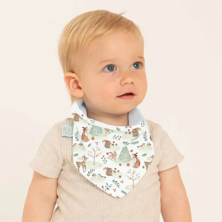 All4Ella Reversible Bandana Bibs 2 Pack -  Christmas