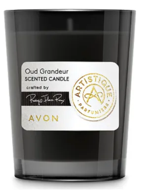 Avon Artistique Oud Grandeur Scented Candle