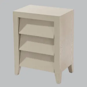 Brio Ceramic Grey Bedside