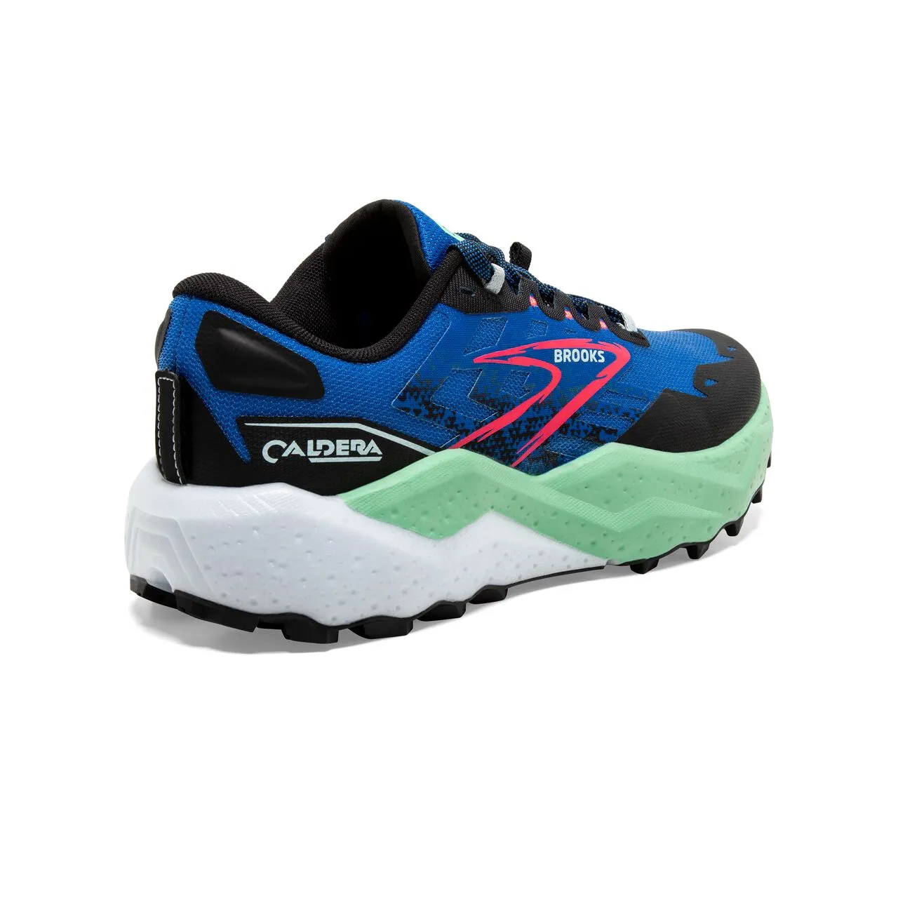 Brooks Caldera 7 (Mens) - Victoria Blue/Black/Spring Bud