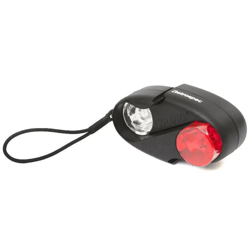 Citylite Compact Clip On Automatic Light Set - Auto On / Off