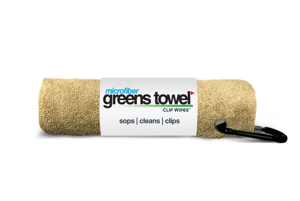 Clip Wipes Microfiber Golf Greens Towel