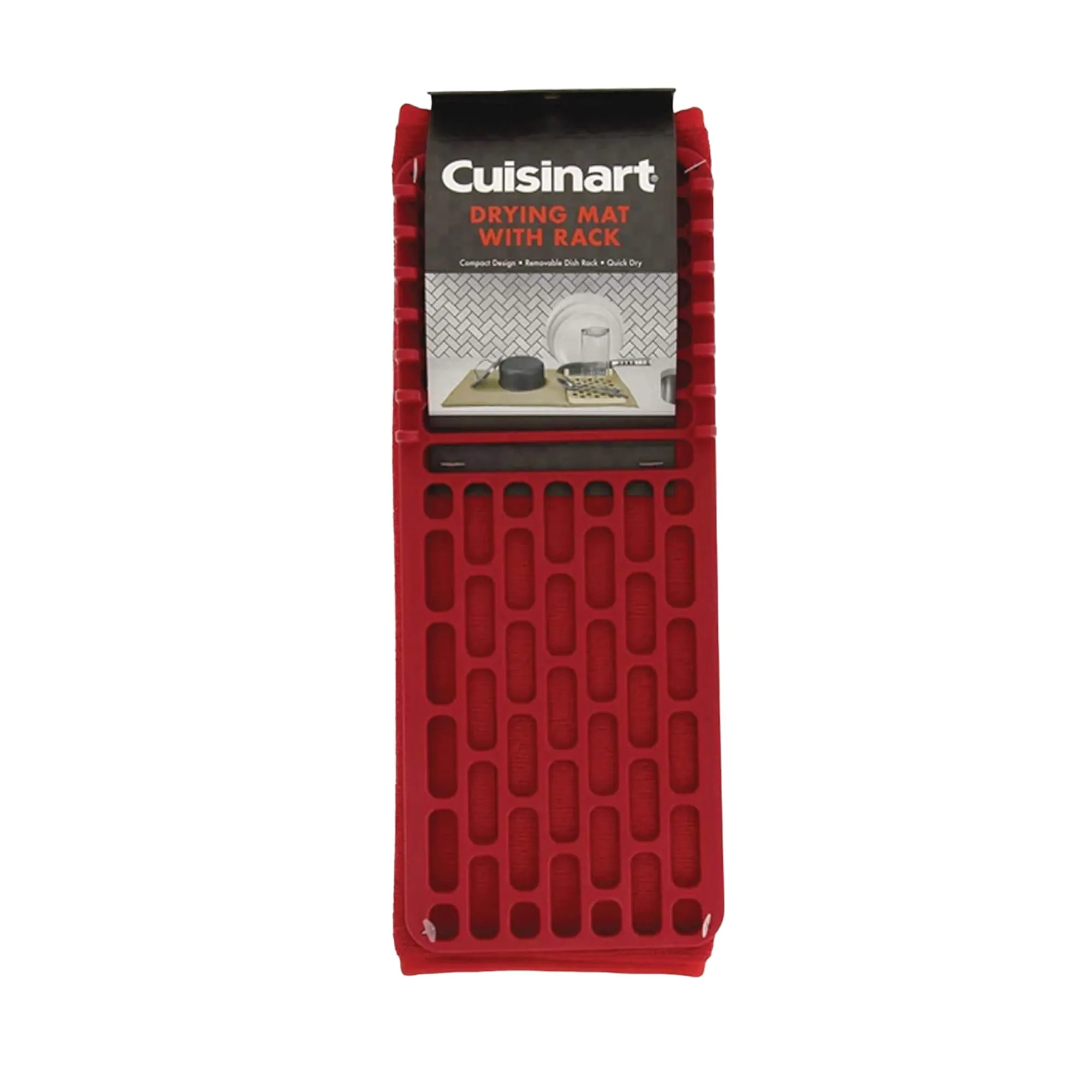 Cuisinart Drying Mat with Rack (Red)