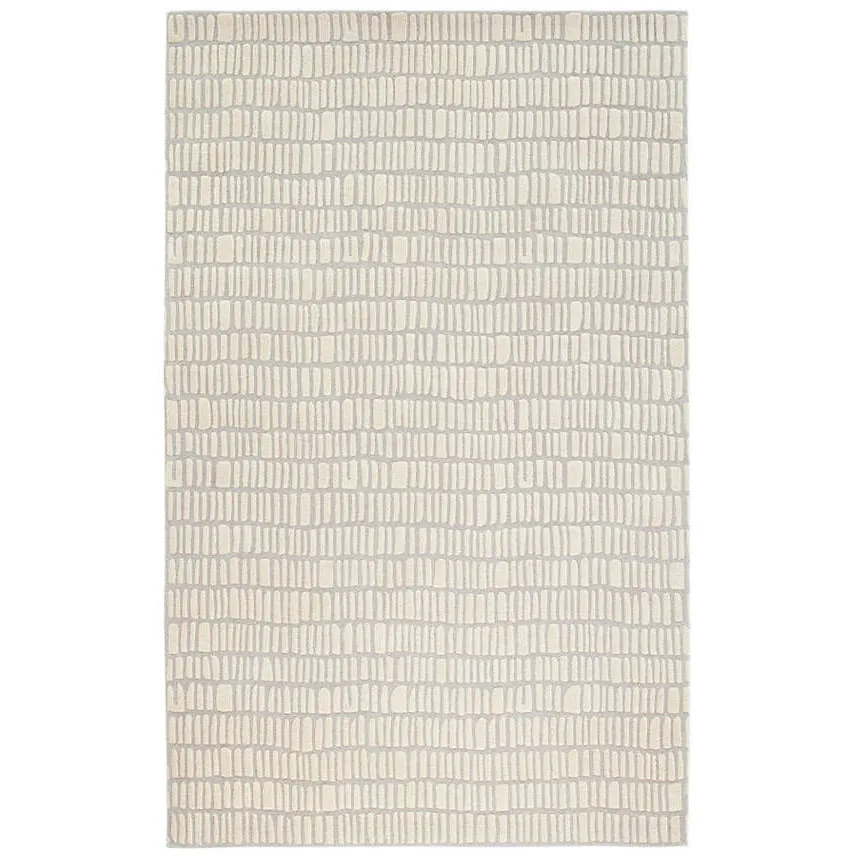 Dash & Albert Roark Ivory Tufted Wool Rug