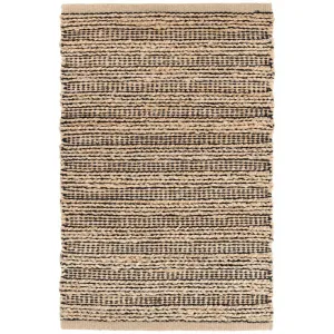 Dash & Albert Simba Black Woven Jute Rug