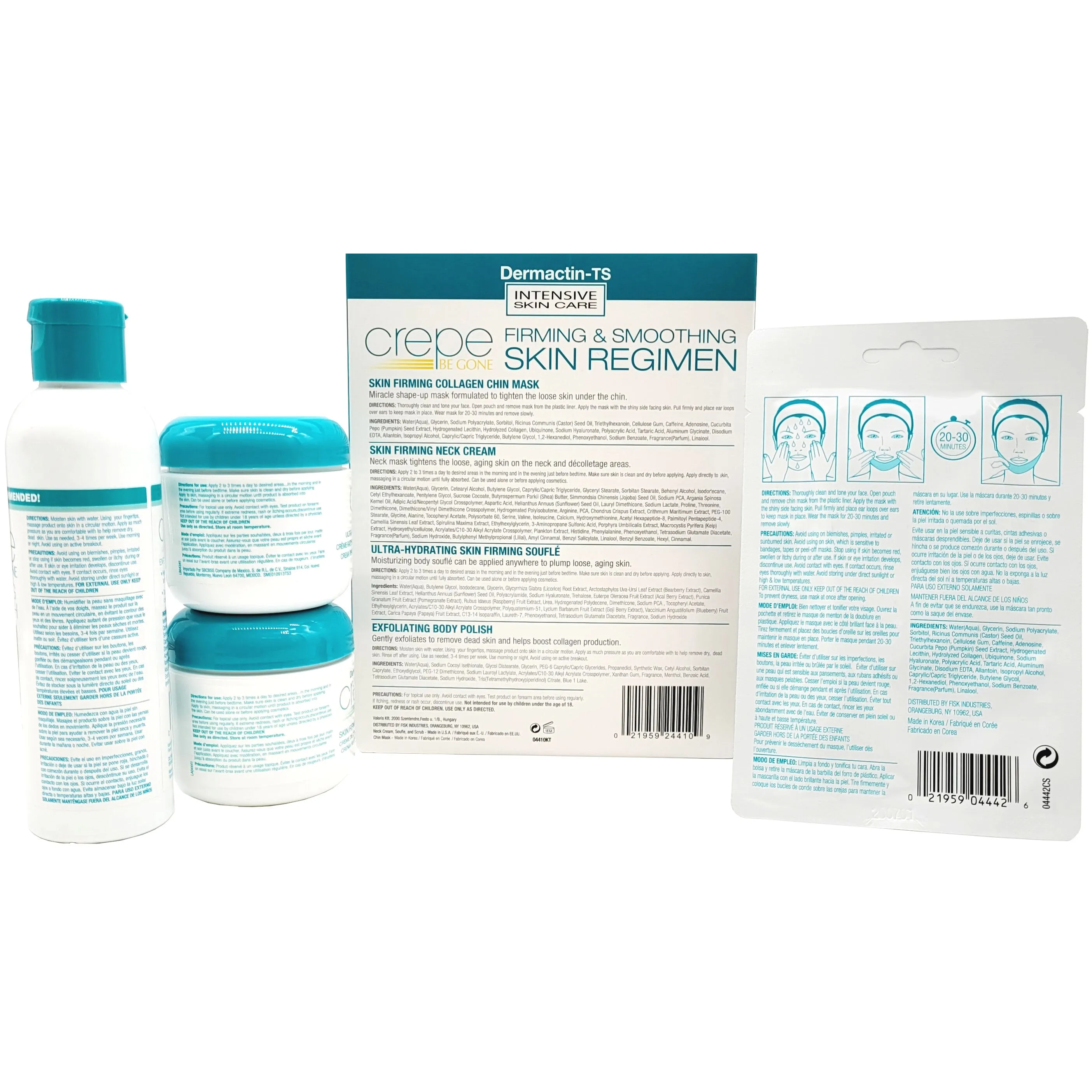 Dermactin-TS Crepe Be Gone Firming & Smoothing Skin Regimen 4-PC Set