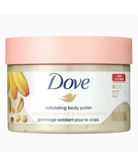 Dove Exfoliating Body Polish Colloidal Oatmeal And Calendula Oil