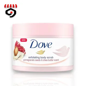 Dove Exfoliating Body Polish Pomegranate Seeds & Shea Butter Body Scrub 298g