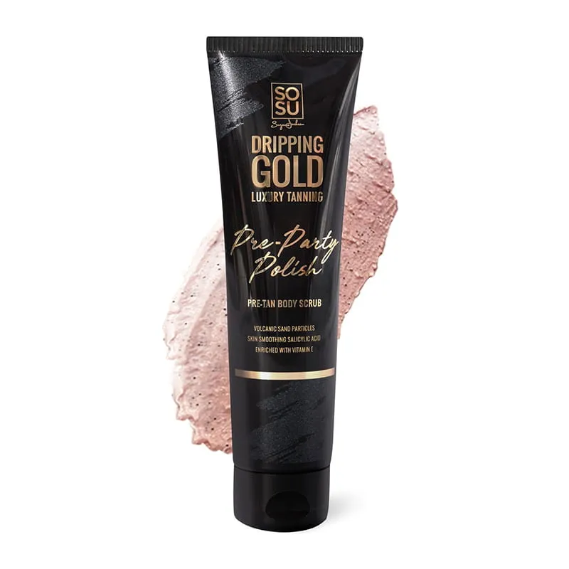 Dripping Gold Pre-Party Polish Pre-Tan Body Scrub