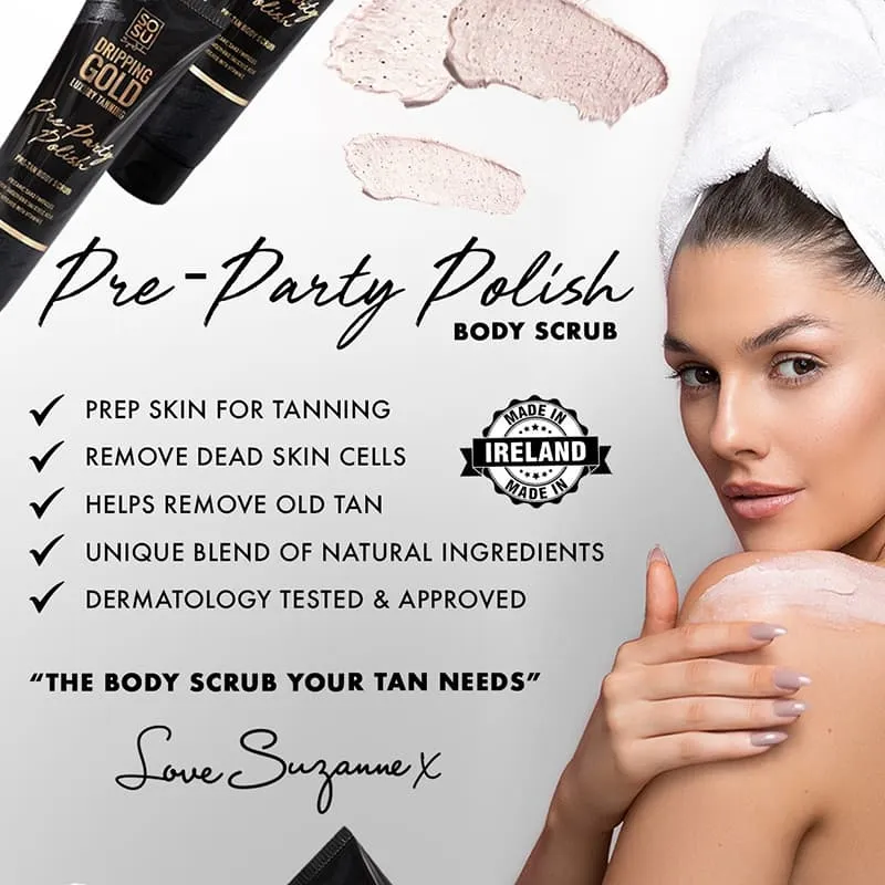 Dripping Gold Pre-Party Polish Pre-Tan Body Scrub