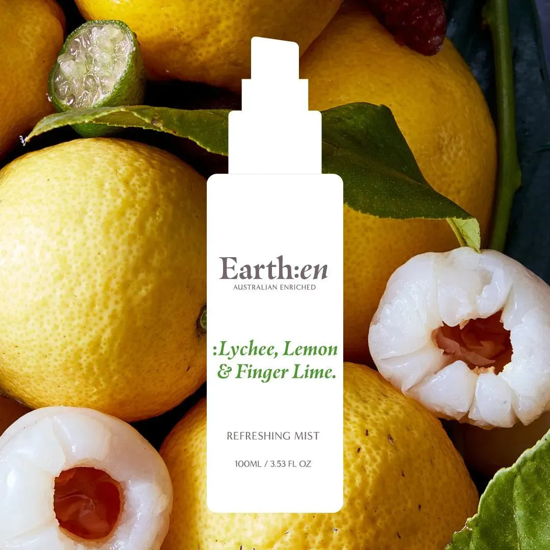 Earth:en Refreshing Mist, Lychee, Lemon & Finger Lime