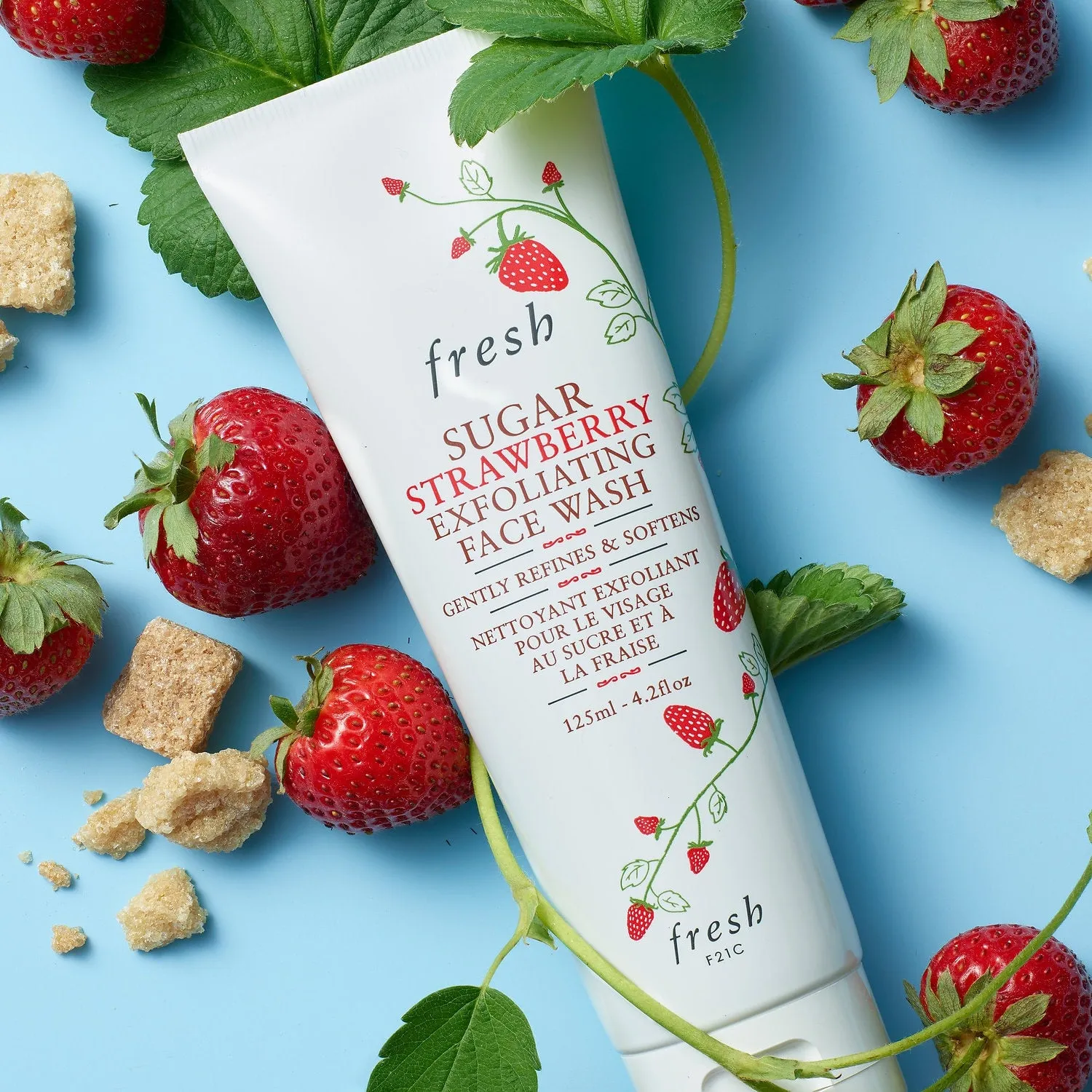 Fresh Sugar Strawberry Exfoliating Face Wash