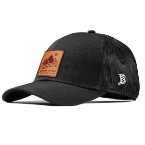 Grand Teton National Park Stretch Snapback Trucker