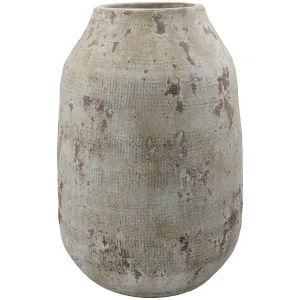 Hafe Beige Terracotta Vase