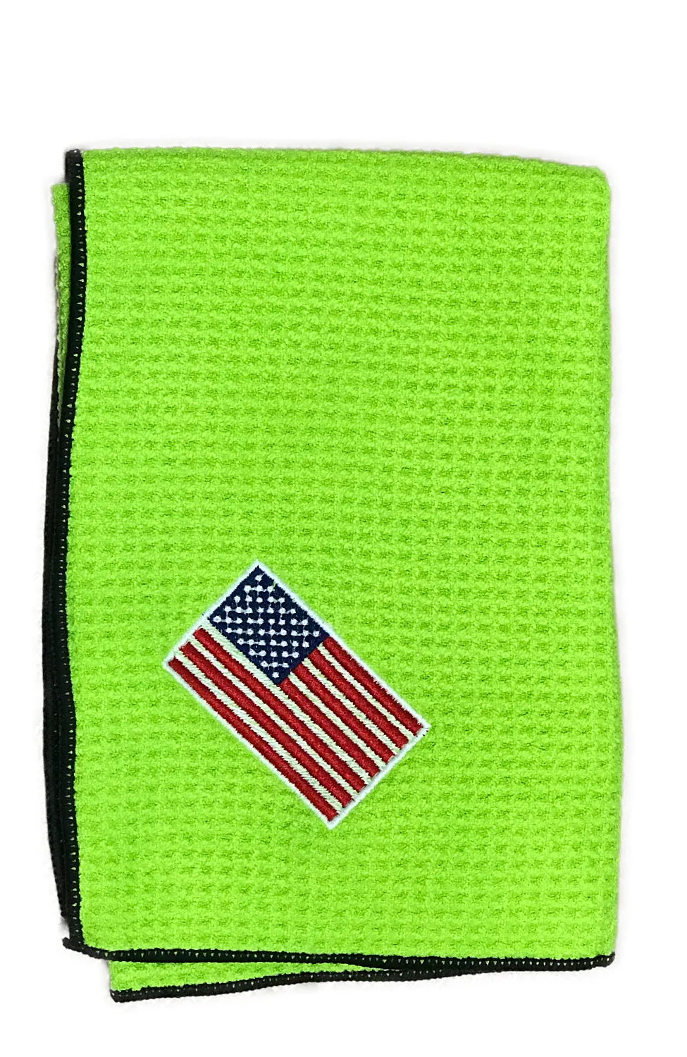 Joseph Elliott USA Embroidered Flag 18 x 18 Micro Fiber Towels