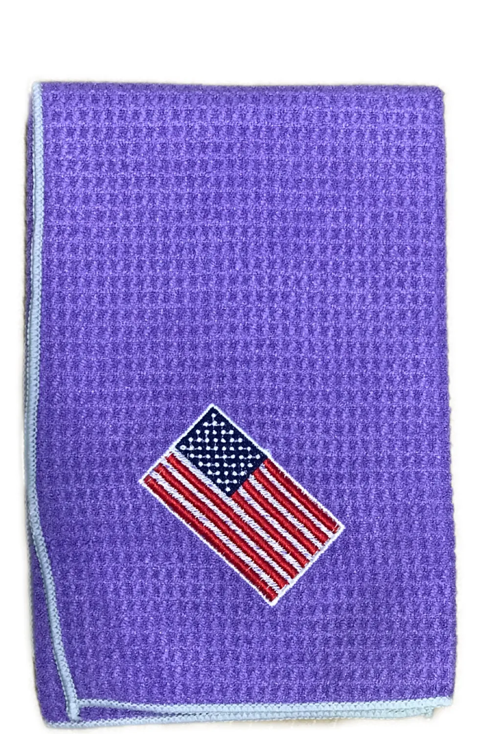 Joseph Elliott USA Embroidered Flag 18 x 18 Micro Fiber Towels