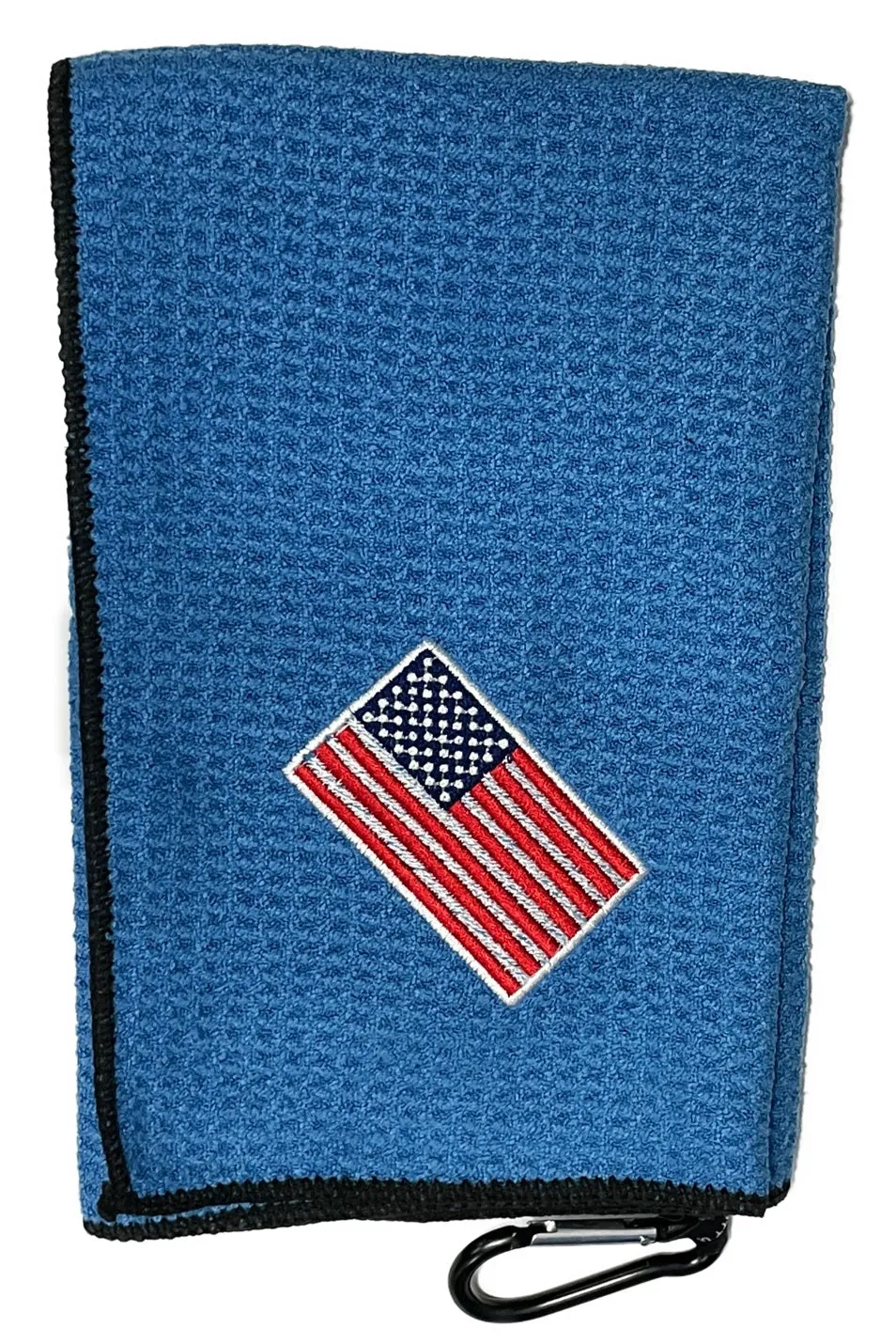 Joseph Elliott USA Embroidered Flag 18 x 18 Micro Fiber Towels