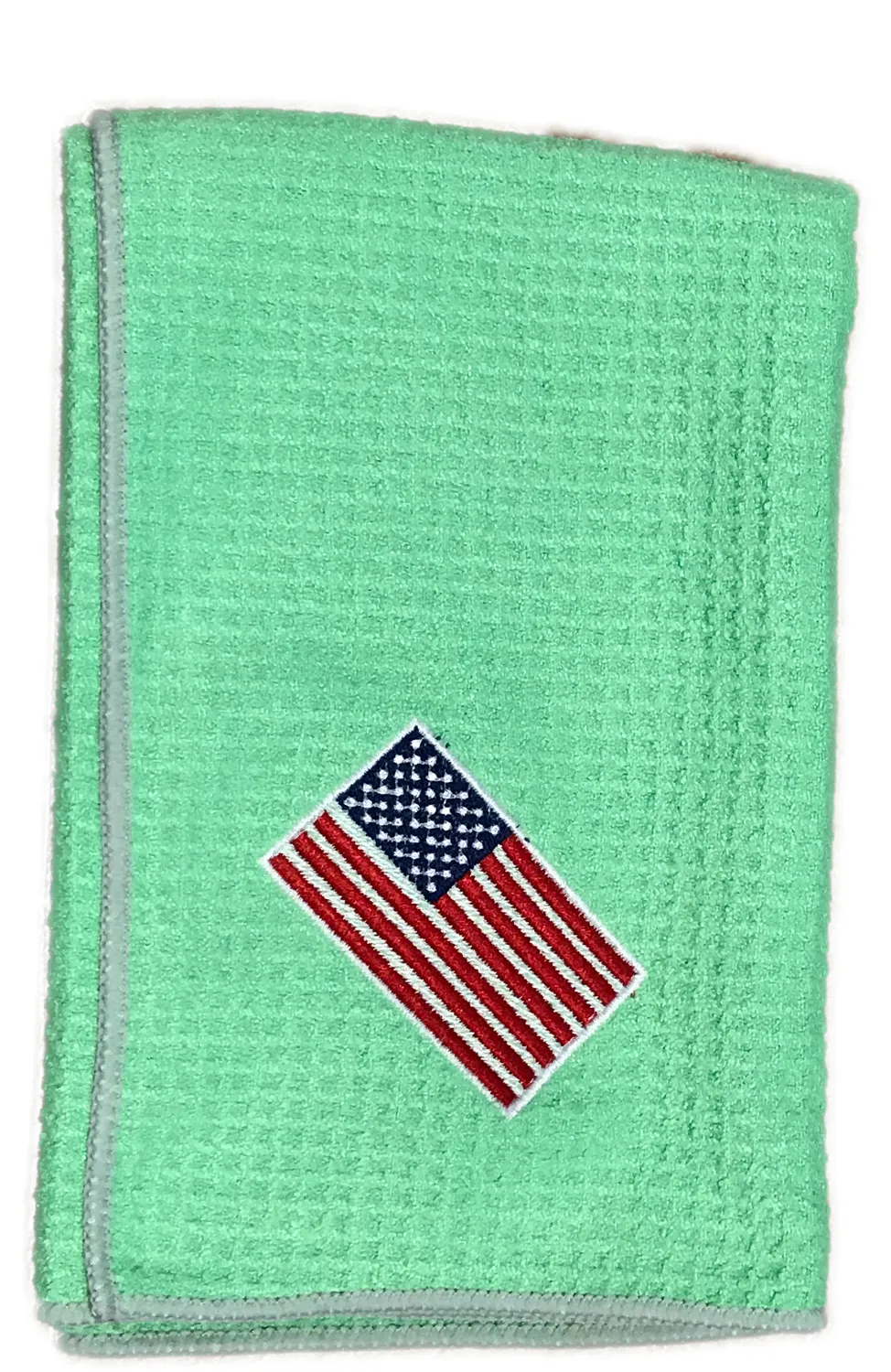 Joseph Elliott USA Embroidered Flag 18 x 18 Micro Fiber Towels