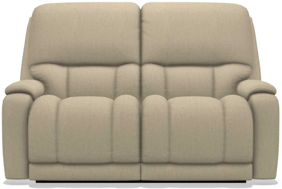 La-Z-Boy Greyson Toast Reclining Loveseat with Headrest