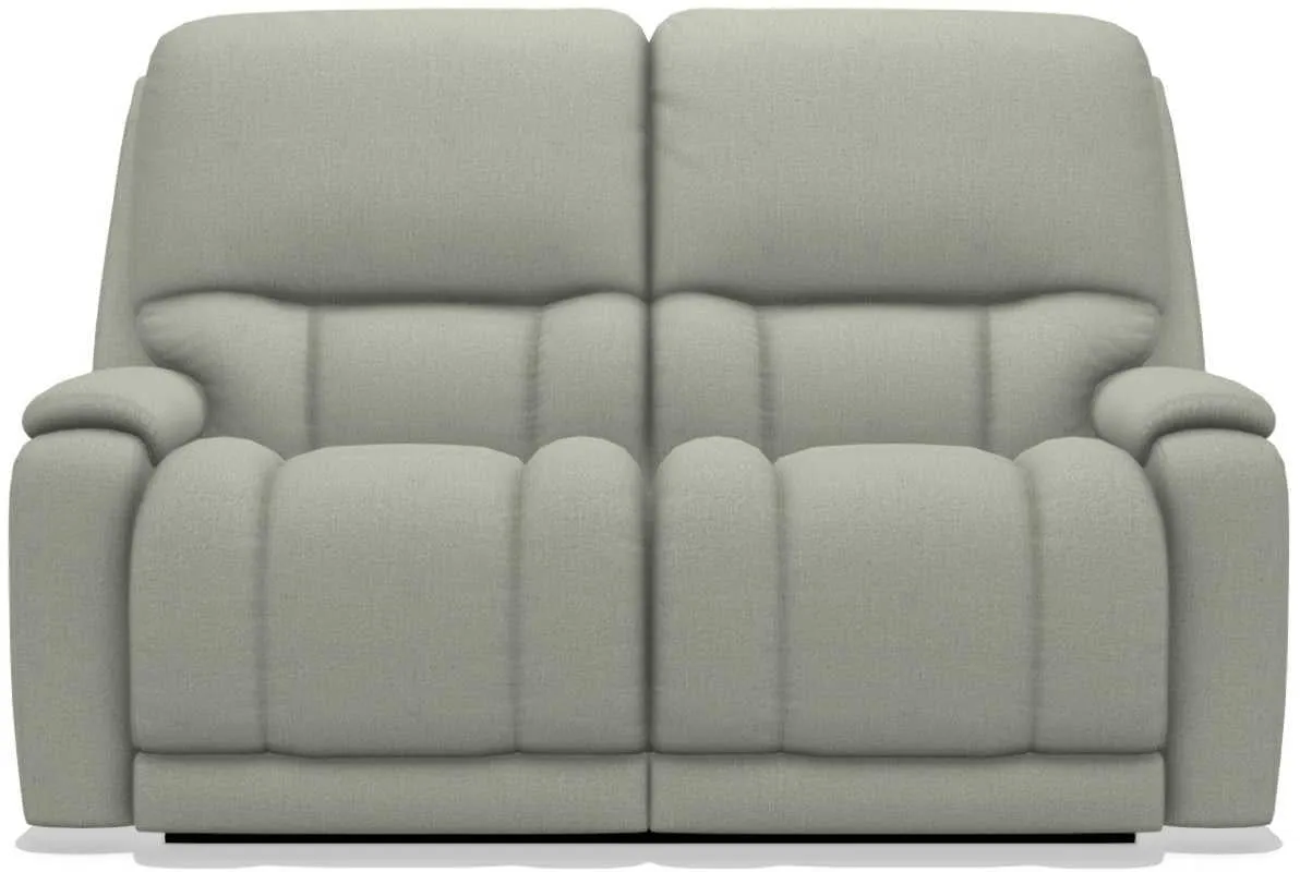 La-Z-Boy Greyson Tranquil Reclining Loveseat with Headrest