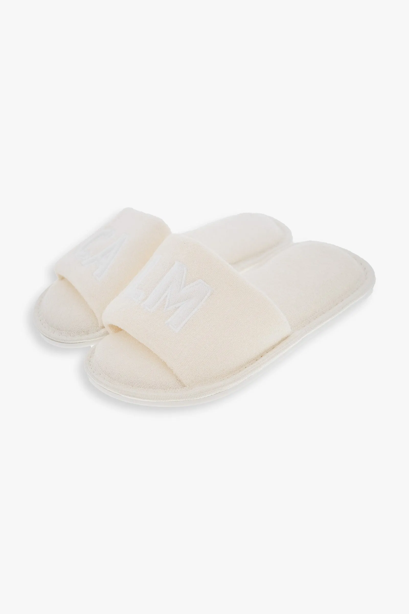 Ladies Terry Calm Relaxing Slipper Slides