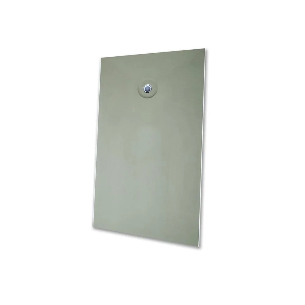 Laticrete Hydro Ban Pre-Sloped Shower Kit - 38" x 66" Off Center Drain BRASS