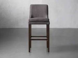 Lunden Barstool in Nomad Slate