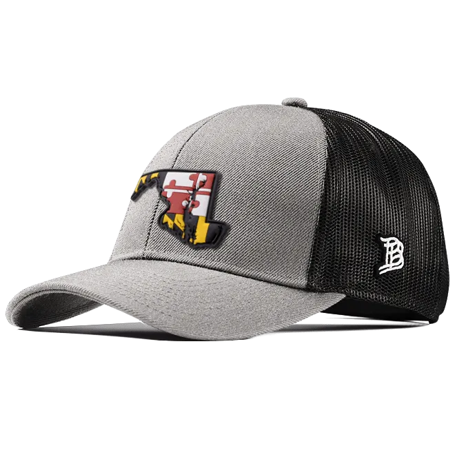 Maryland 7 PVC Stretch Snapback Trucker