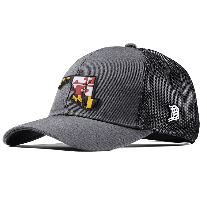 Maryland 7 PVC Stretch Snapback Trucker