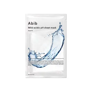 Mild Acidic pH Sheet Mask Aqua Fit - 1 Box of 10 Sheets