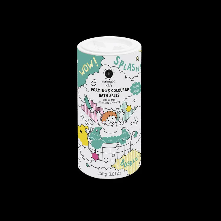 Nailmatic - Sels de Bain Moussants & Colorés - Vert||Nailmatic - Foaming & Colored Bath Salts - Green