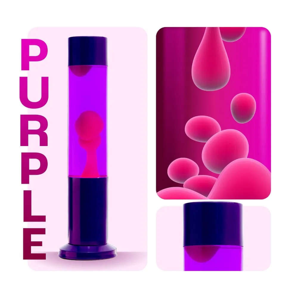 Nova Baby Colour Lava Lamp Purple