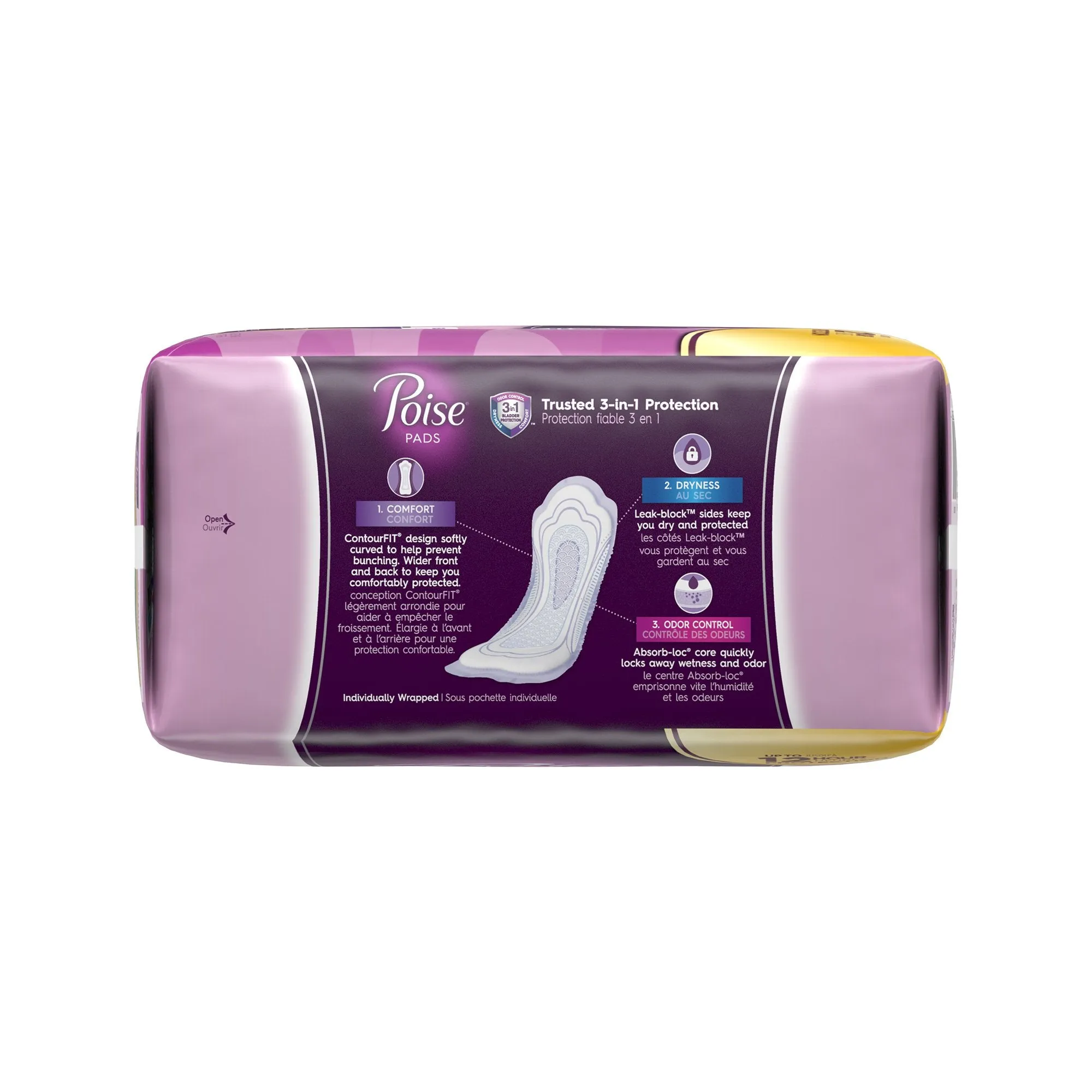 Poise Bladder Control Pads, Heavy Absorbency