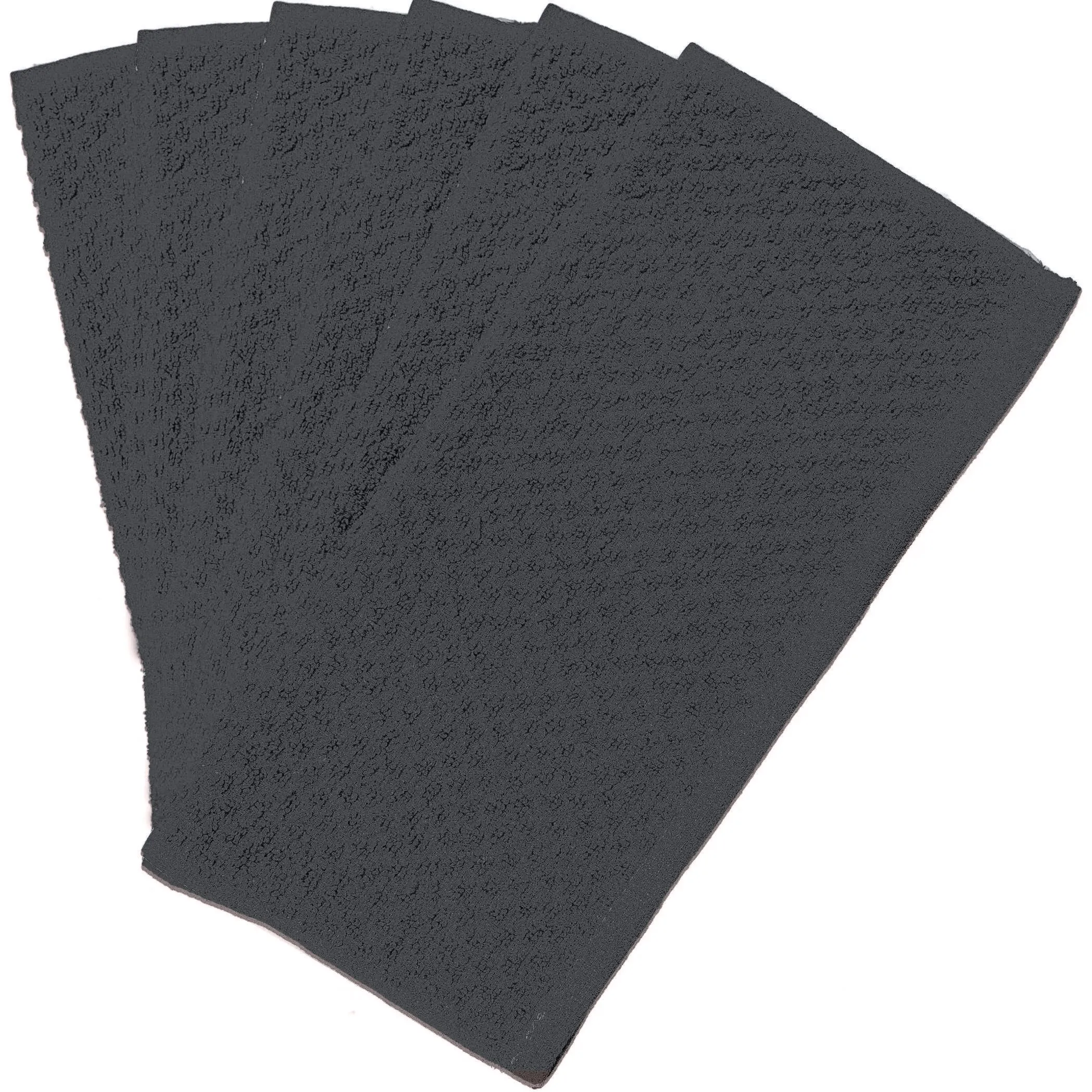 Premium Kitchen Towels Pack of 8 Dark Grey 100% Cotton 40cm x 70cm Absorbent Dish Towels - 425 GSM Tea Towel, Terry Kitchen Dishcloth Towels- Grey Dish Cloth for Household Cleaning