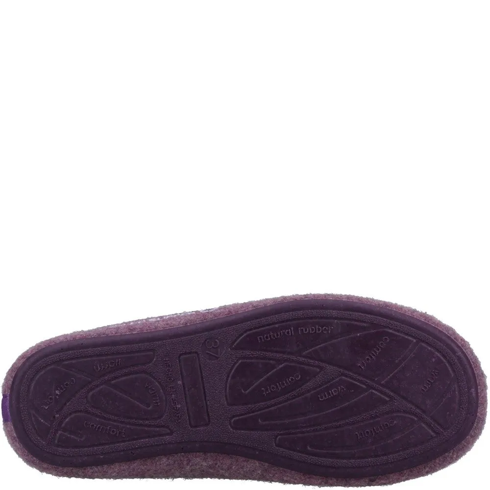 Purple Recycled Good Slippers