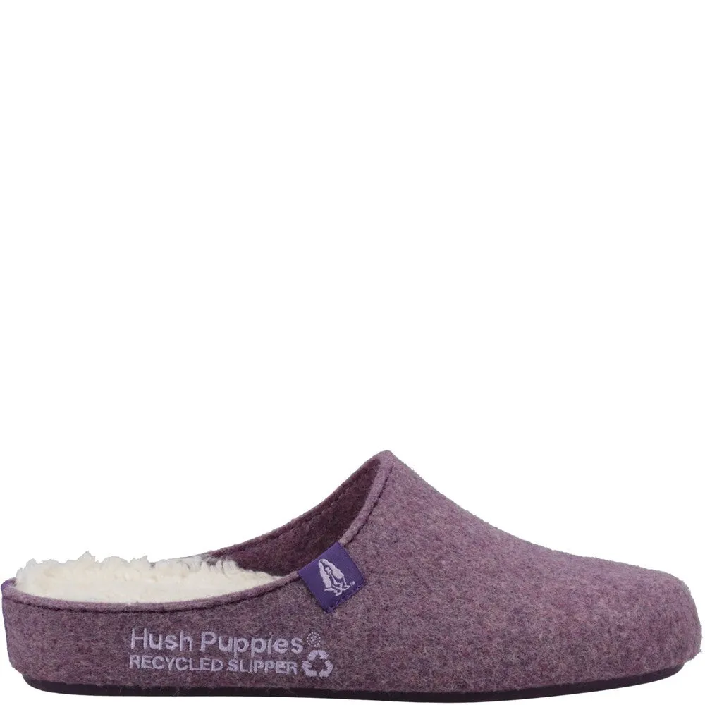 Purple Recycled Good Slippers