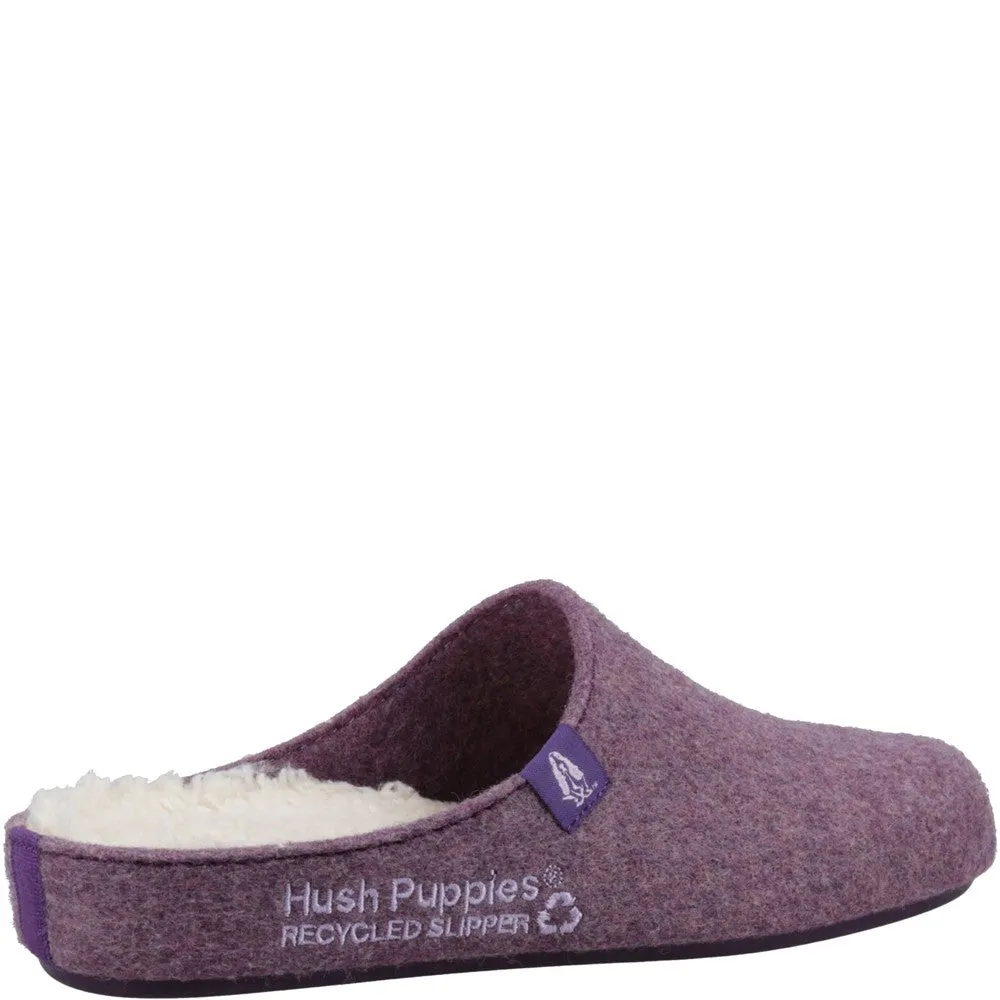 Purple Recycled Good Slippers