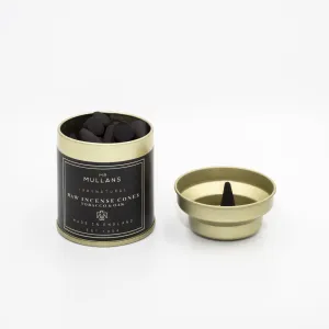 Raw Charcoal Incense Cones - Tobacco & Oak