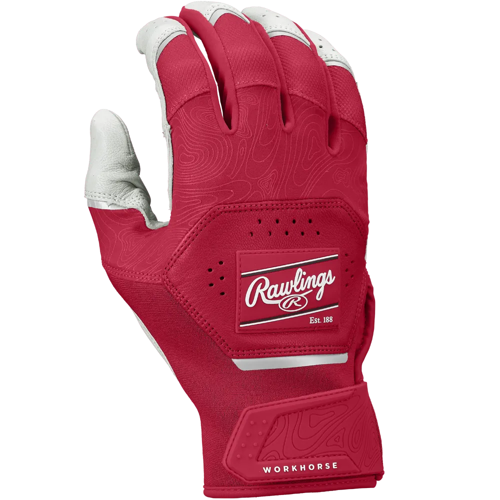 Rawlings Workhorse Youth Batting Gloves: WH25YBG