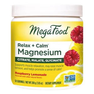 Relax   Calm† Magnesium Powder - Raspberry Lemonade Flavor