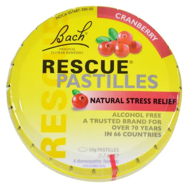 Rescue Pastilles Cranberry