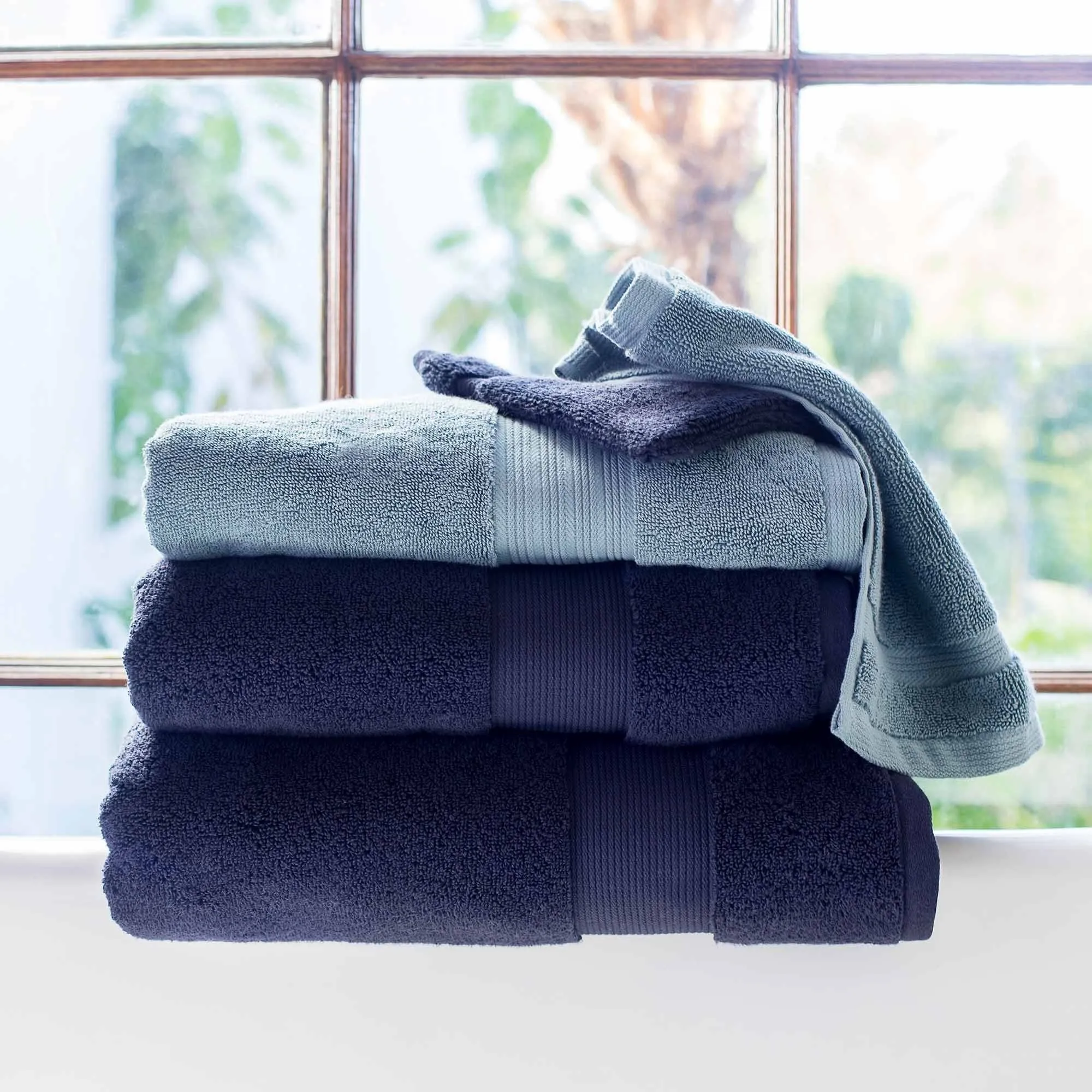 Salema Towel Collection [Dark blue]