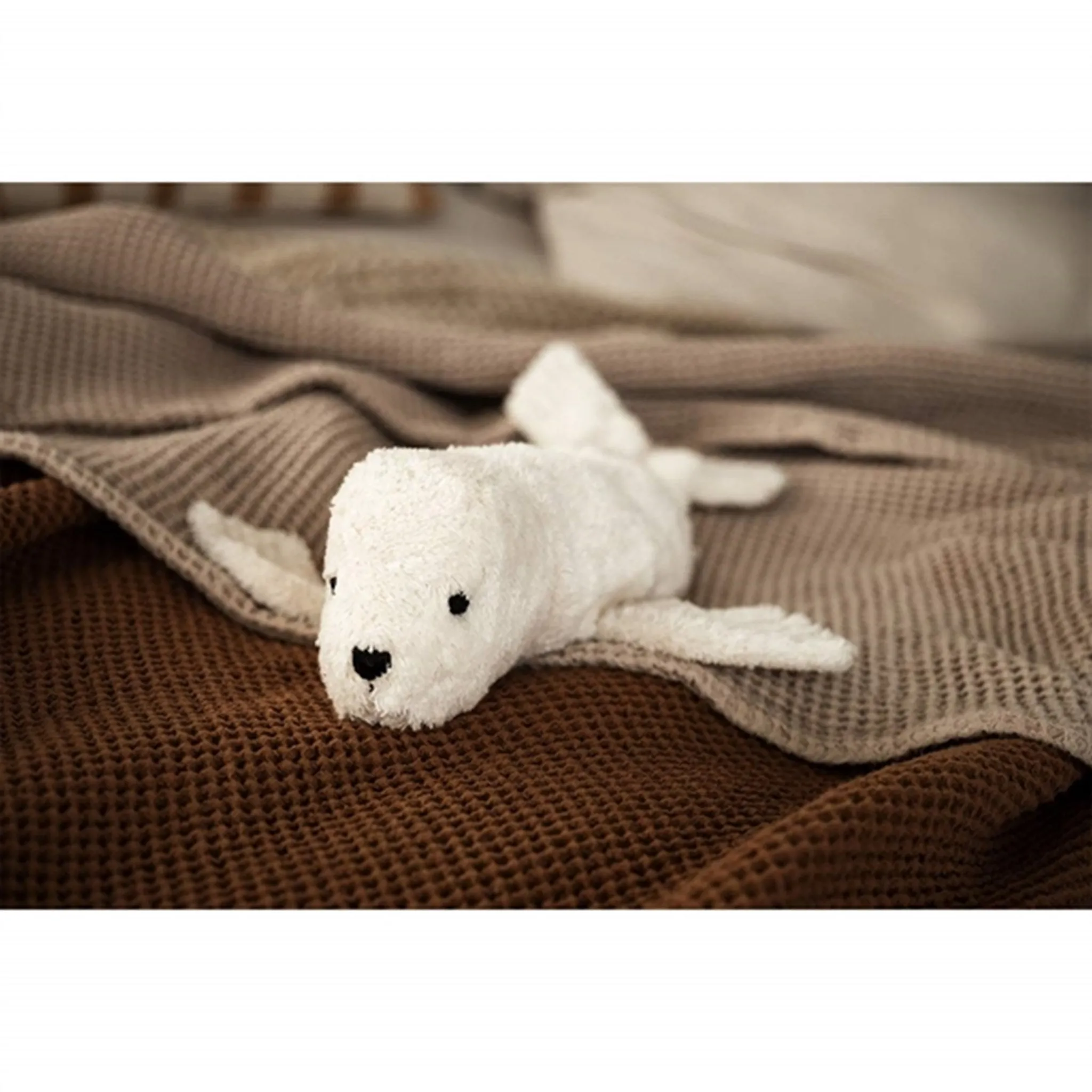 Senger Naturwelt Cuddly Animal Seal White Small