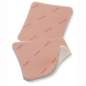 Silicone Foam Dressing Allevyn Gentle Border 4 X 4 Inch Square Silicone Gel Adhesive with Border Sterile