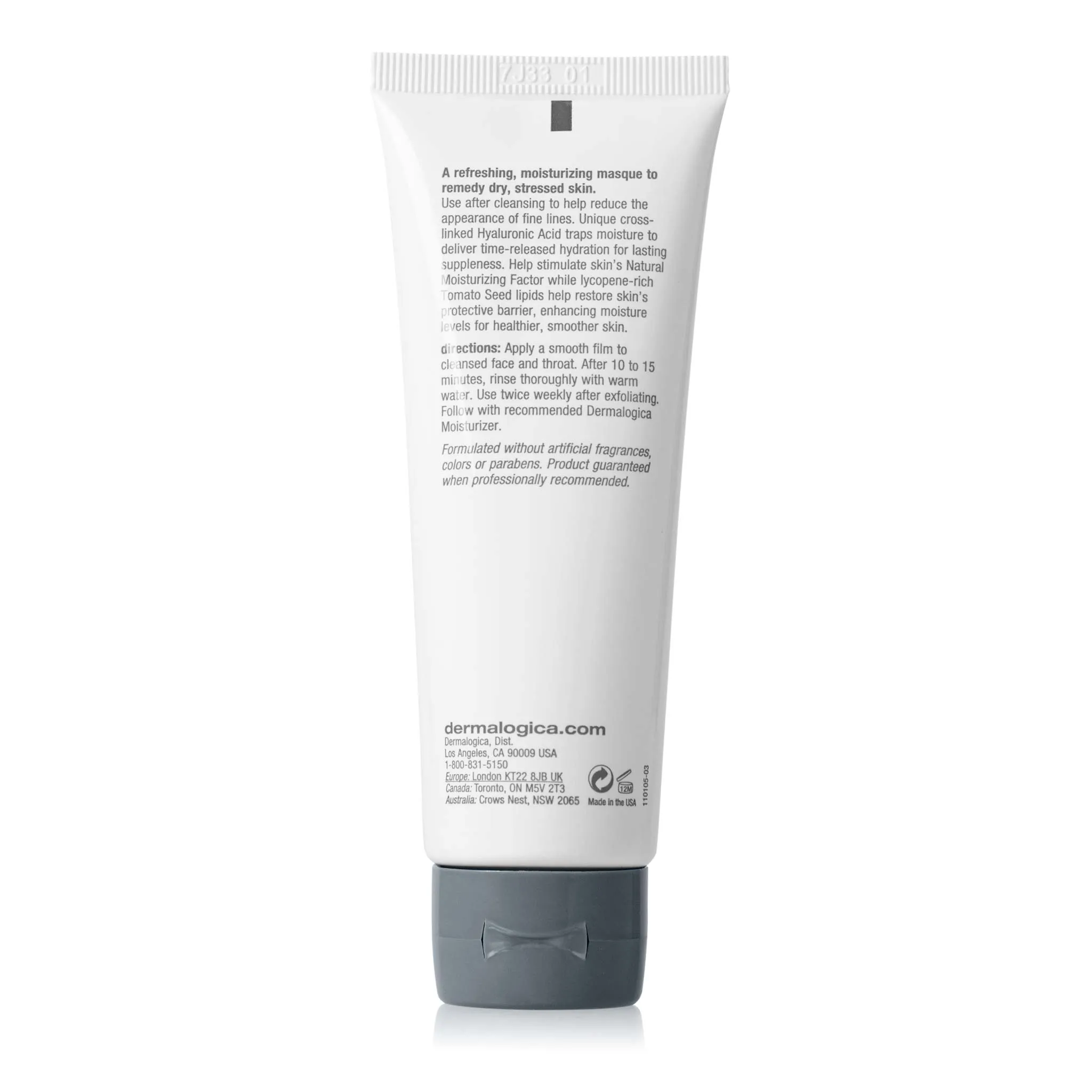 skin hydrating masque