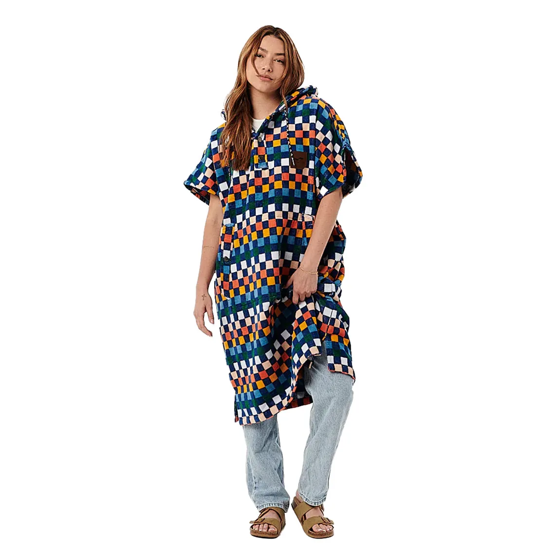 SLOWTIDE SUNDOWN PACIFIC PONCHO - L/XL