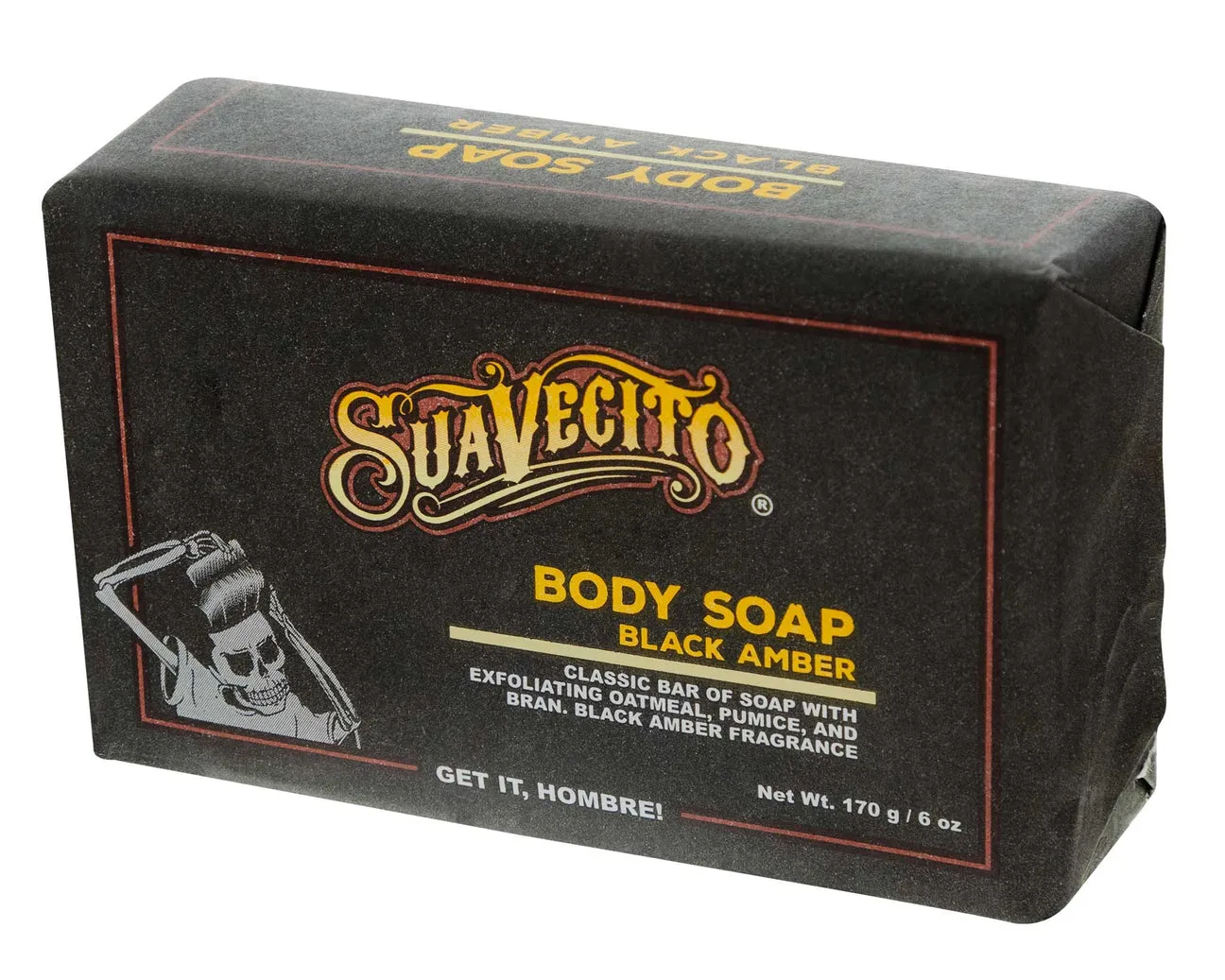 Suavecito Body Soap-Black Amber